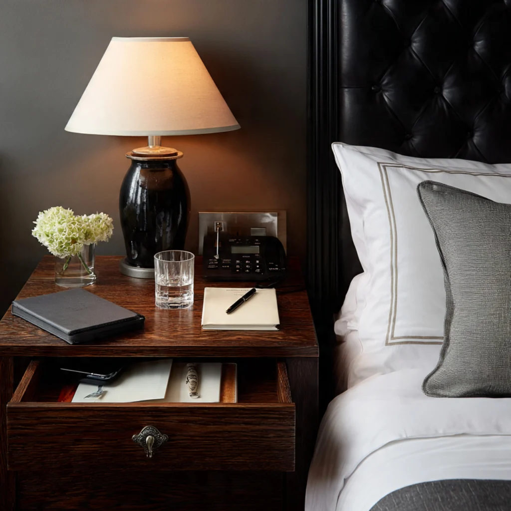 Adding a Functional Nightstand