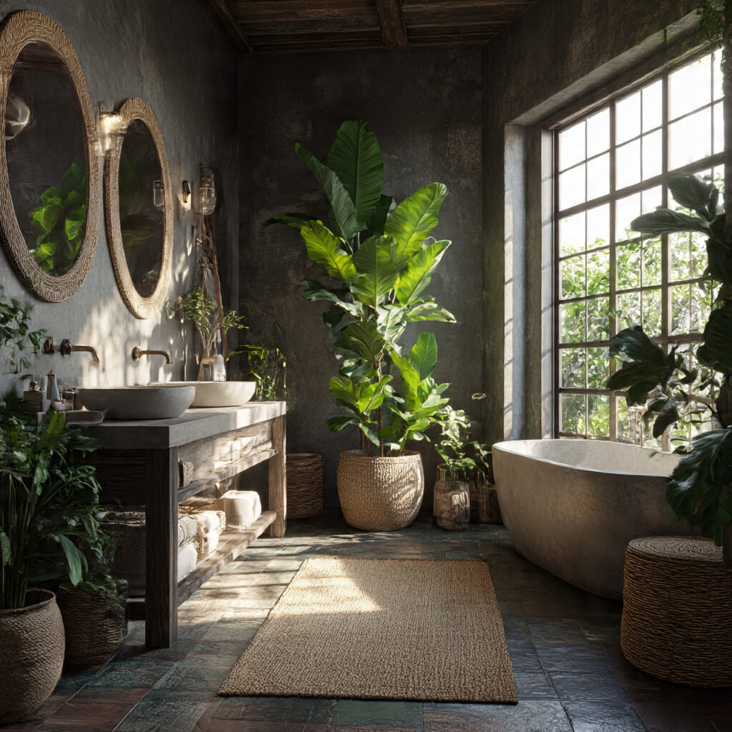 Adding large indoor plants