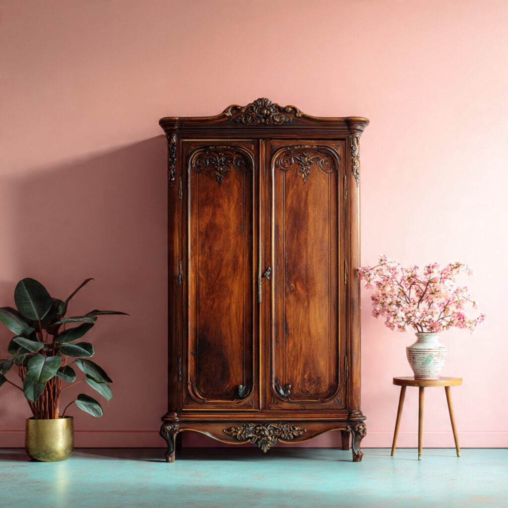 Antique Wardrobes as Statement Pieces