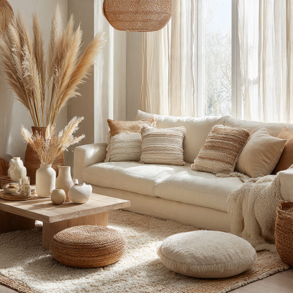 Beige Aesthetic Christmas Styling 1