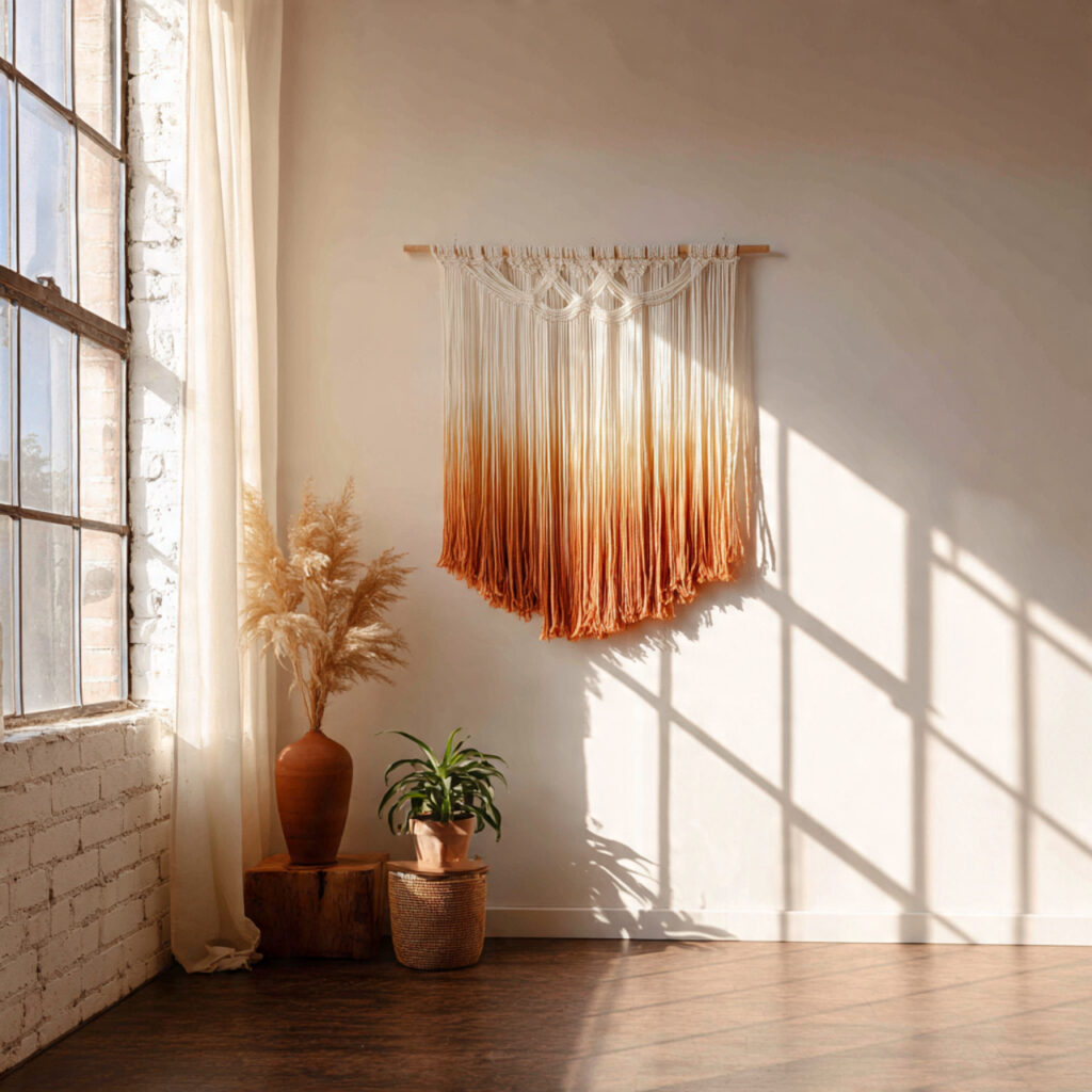 Bohemian Macrame Wall Hanging