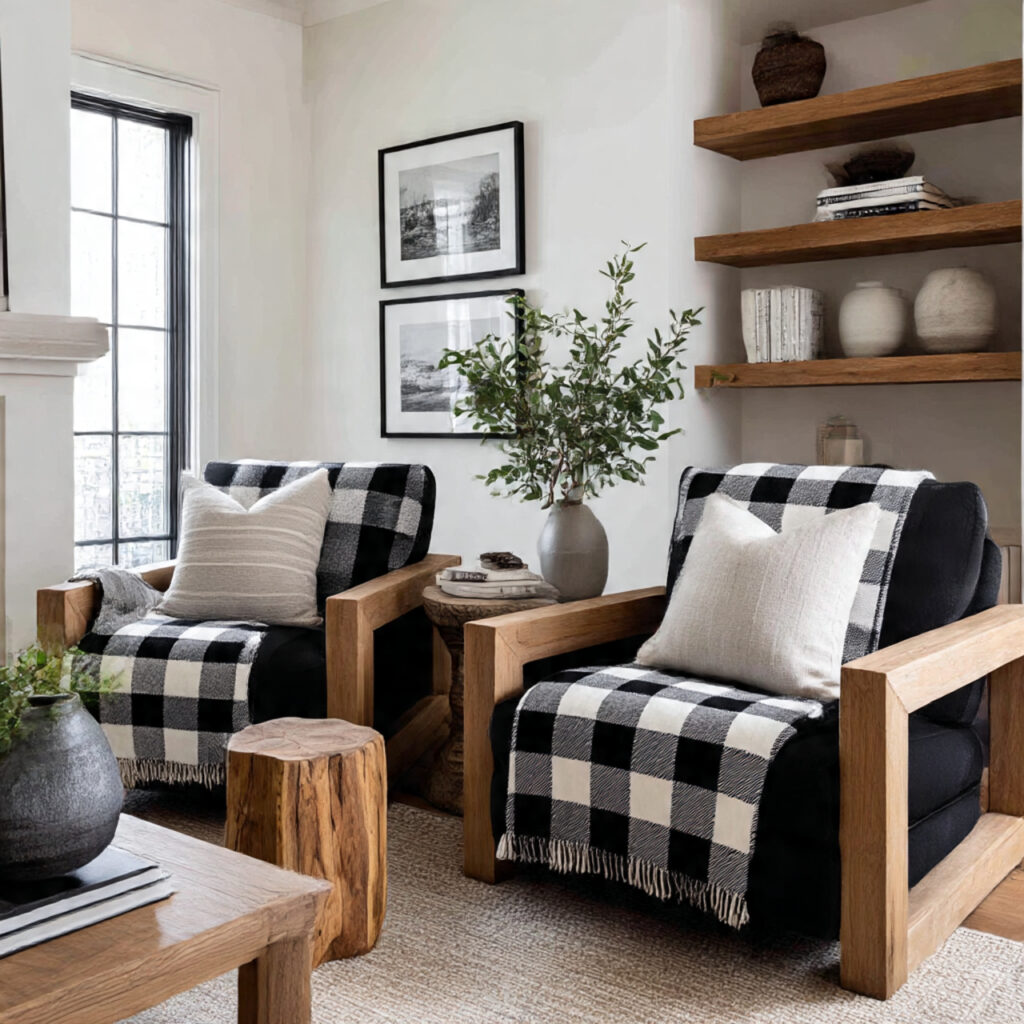 How to Create Stunning Winter Decor at Home 21 Buffalo Check Patterns