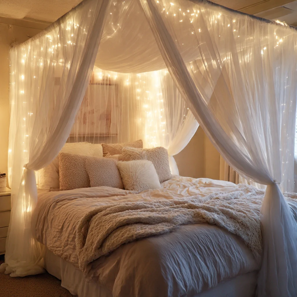 Canopy Bed Styling