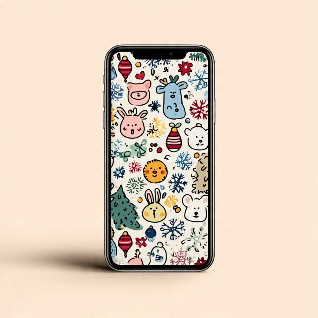 Cartoon Christmas Character Wallpapers