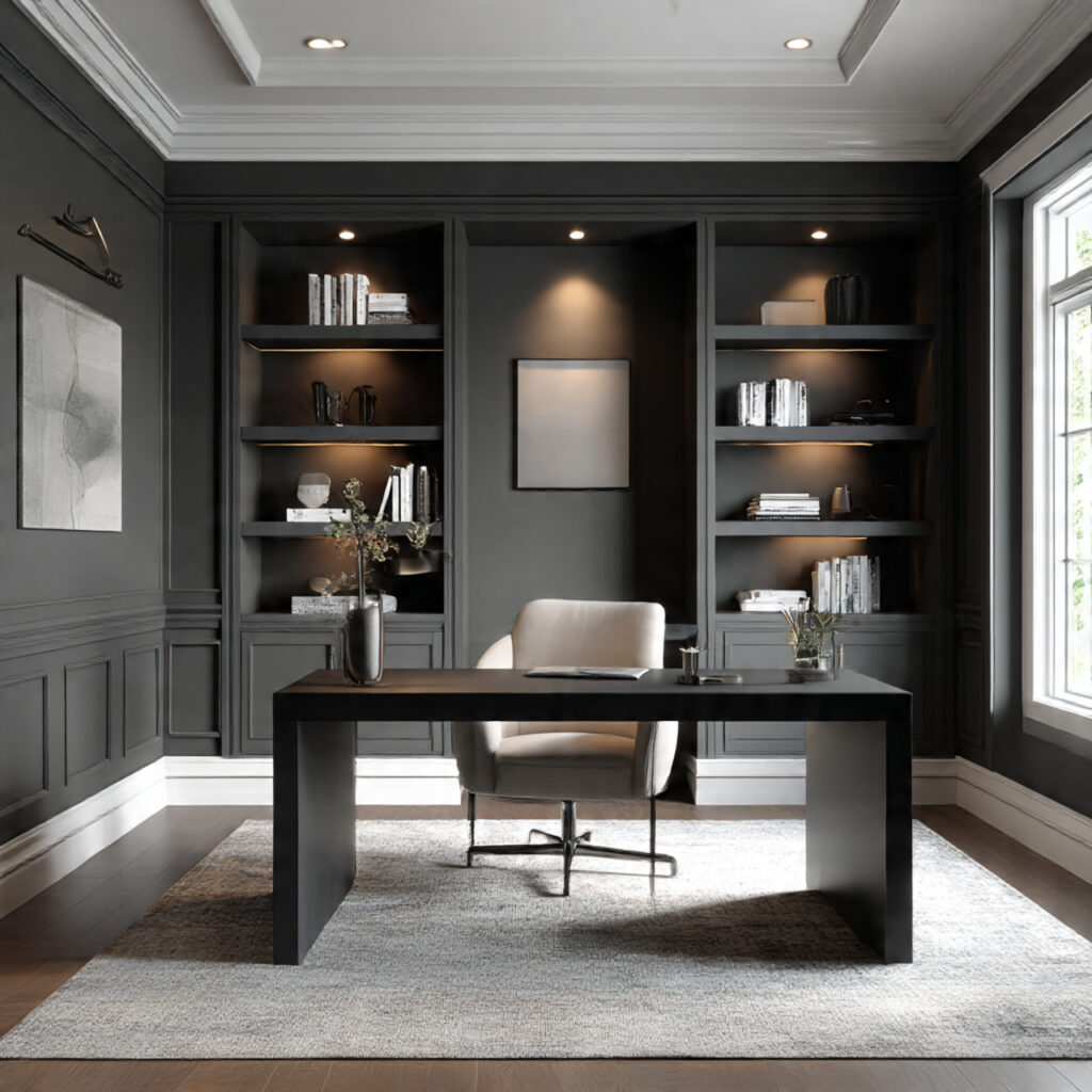 Charcoal Gray Walls