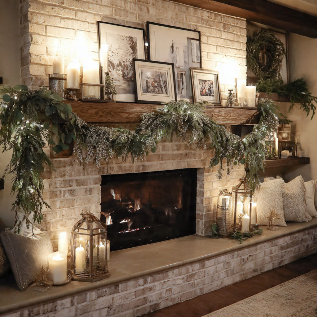 Christmas Mantle Decoration Ideas