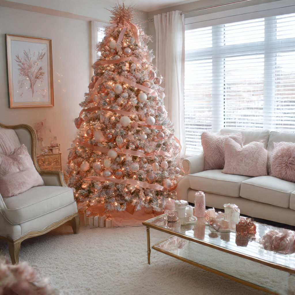How to Decorate a Gold Christmas Tree Like a Pro 22 Creating a Rose Gold Christmas Theme