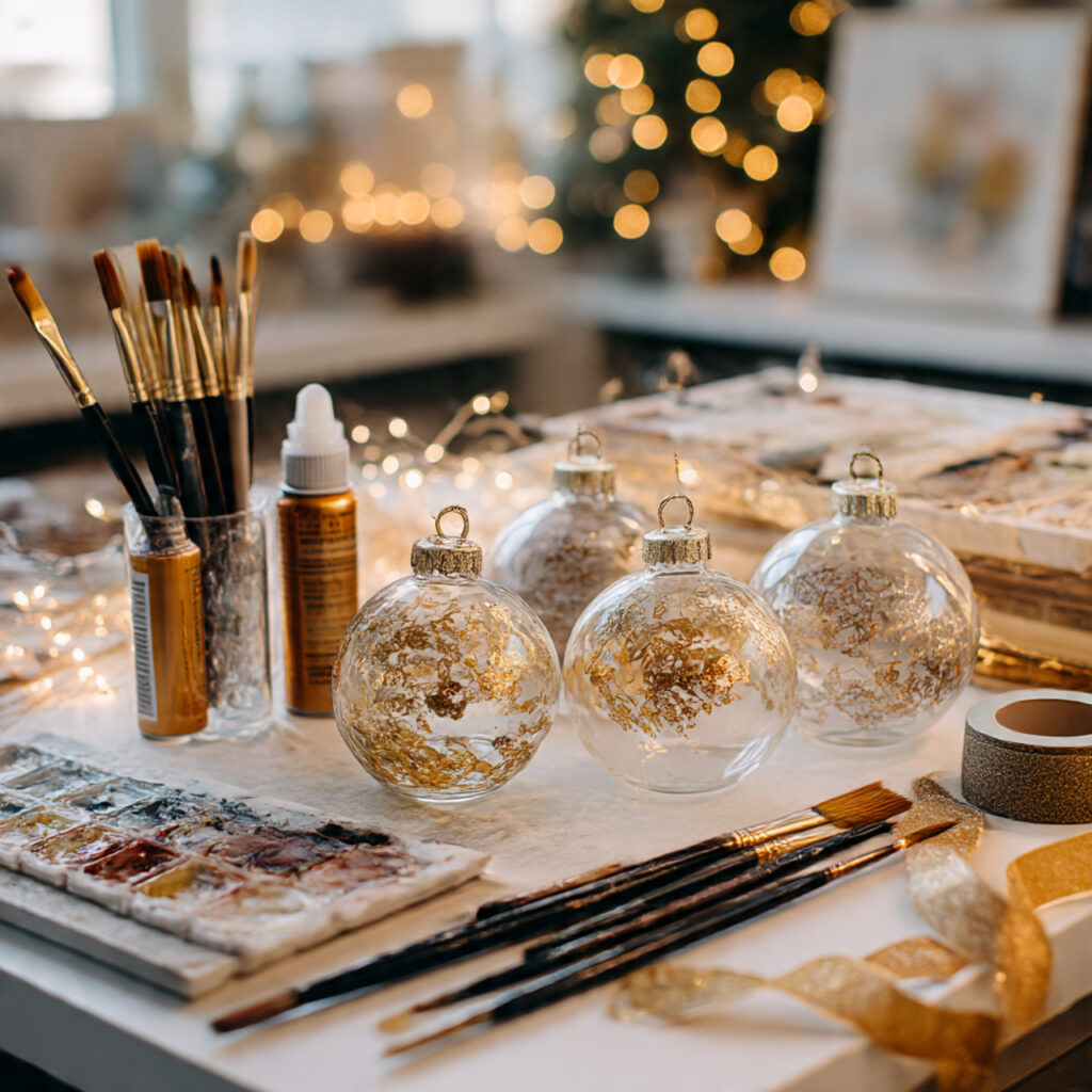 How to Decorate a Gold Christmas Tree Like a Pro 6 DIY Gold Christmas Ornaments