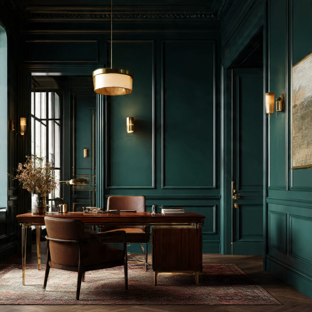 Deep Emerald Green Paint