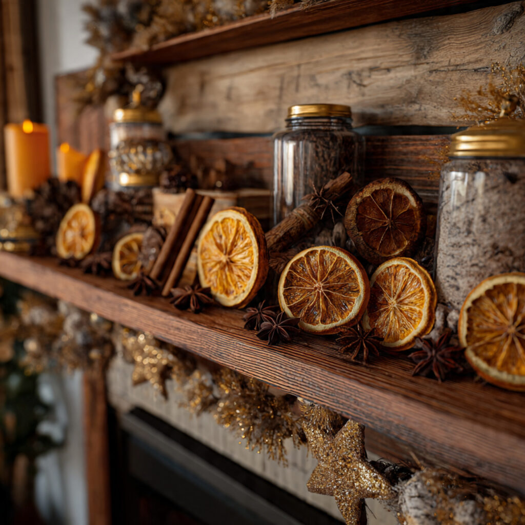Dried Citrus and Spice Ornament