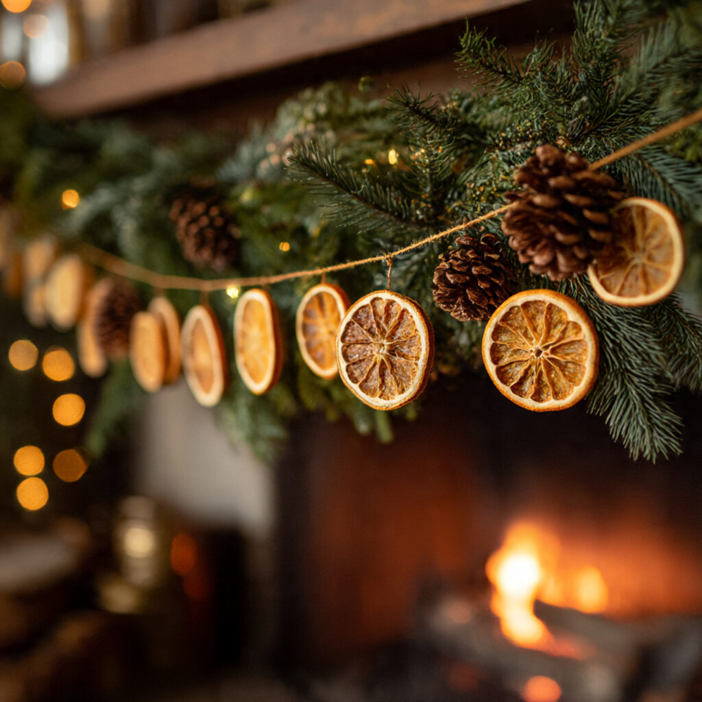 How to Create Stunning Winter Decor at Home 18 Dried Orange Slices