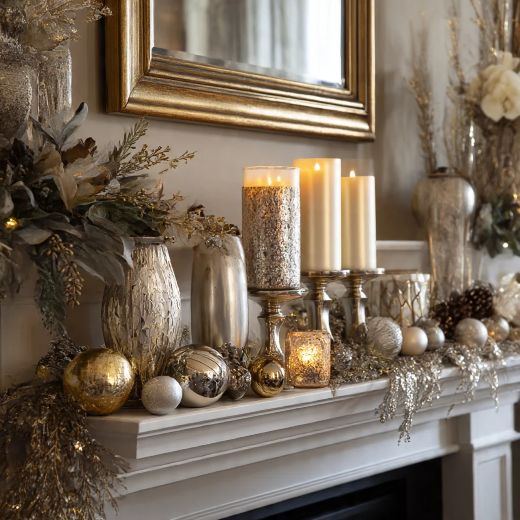 Elegant Metallic Accents for Christmas