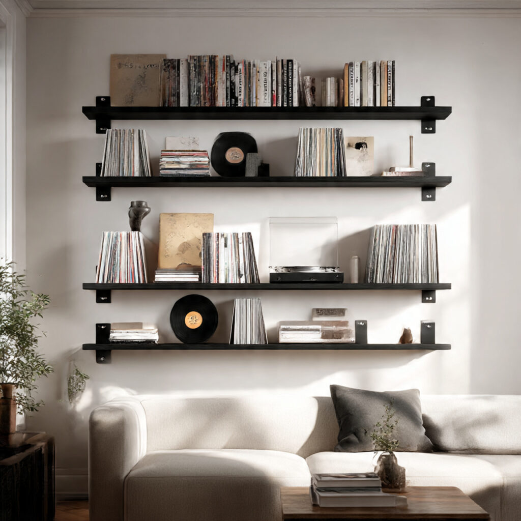 Floating Shelves Display 2