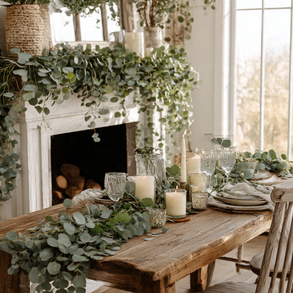 Fresh Eucalyptus Garlands 1