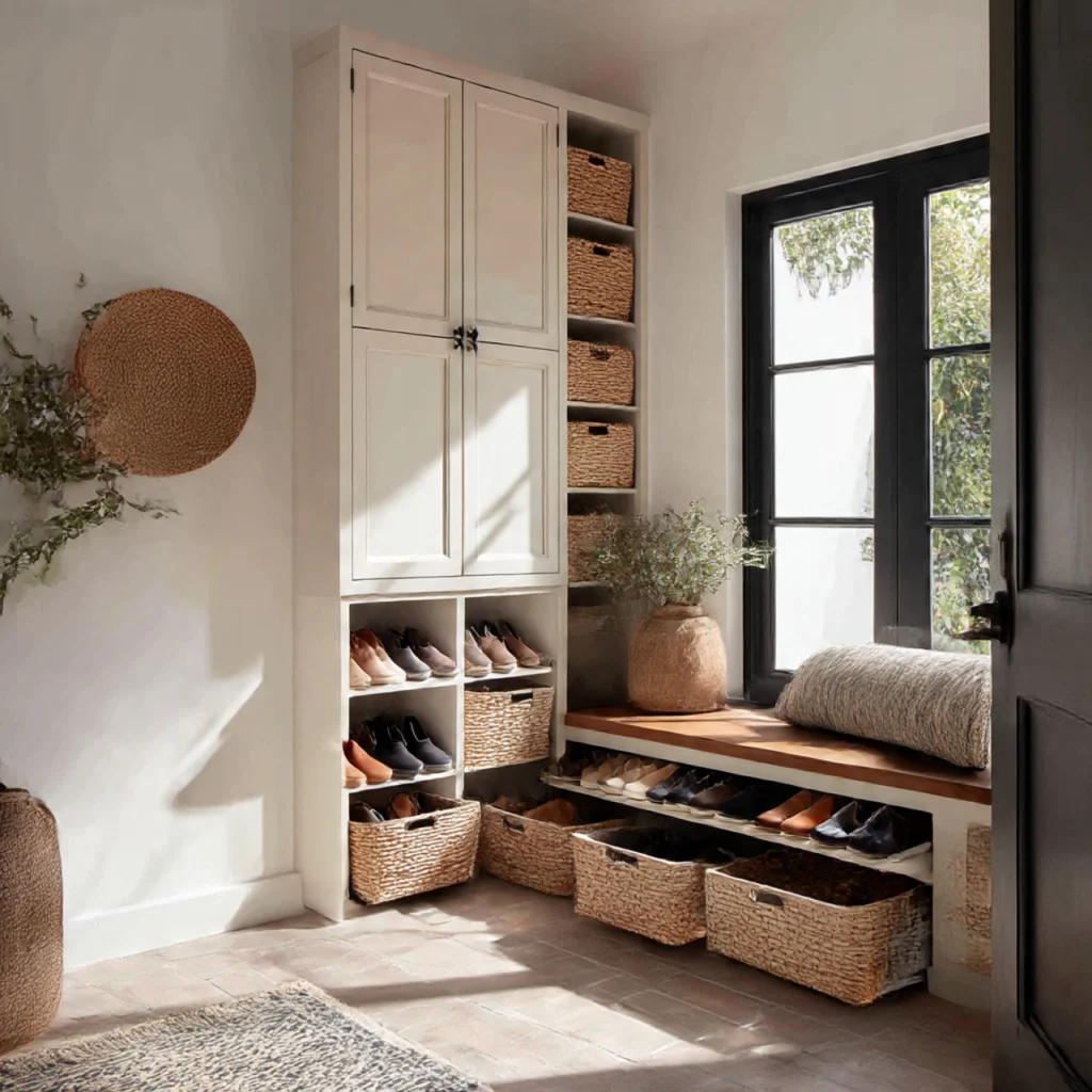 Implementing Creative Shoe Storage Solutions