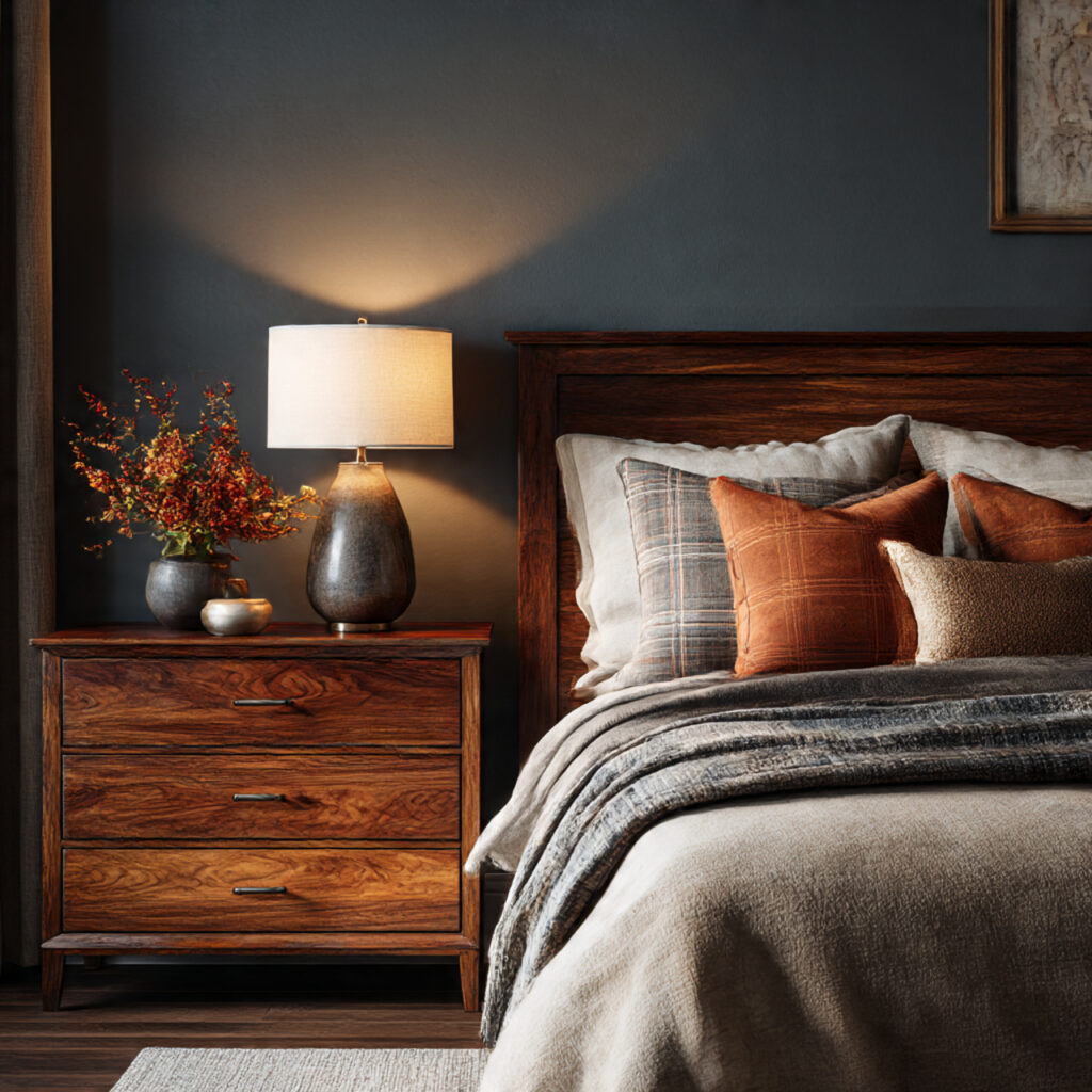 Complete Blog Post Draft: Cozy Moody Bedroom Design 4 Incorporating Natural Wood Tones