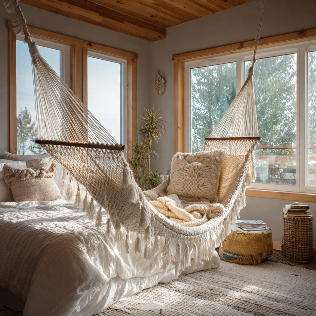 Indoor Hammock Installation