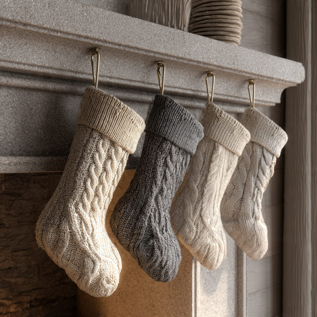 Layered Textures with Knit Stockings