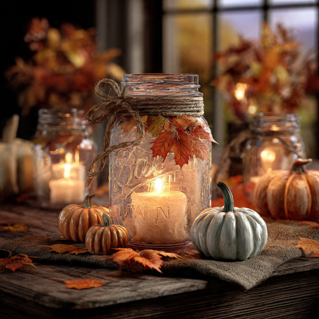 Mason Jar Lantern Crafts