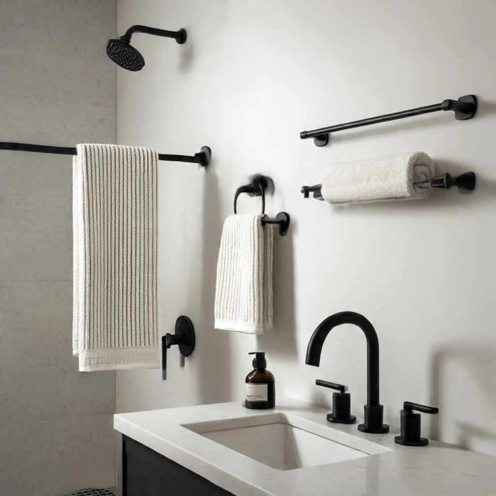 Matte Black Fixtures