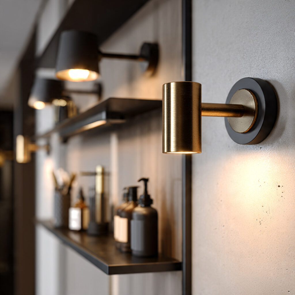 Matte Metal Fixtures