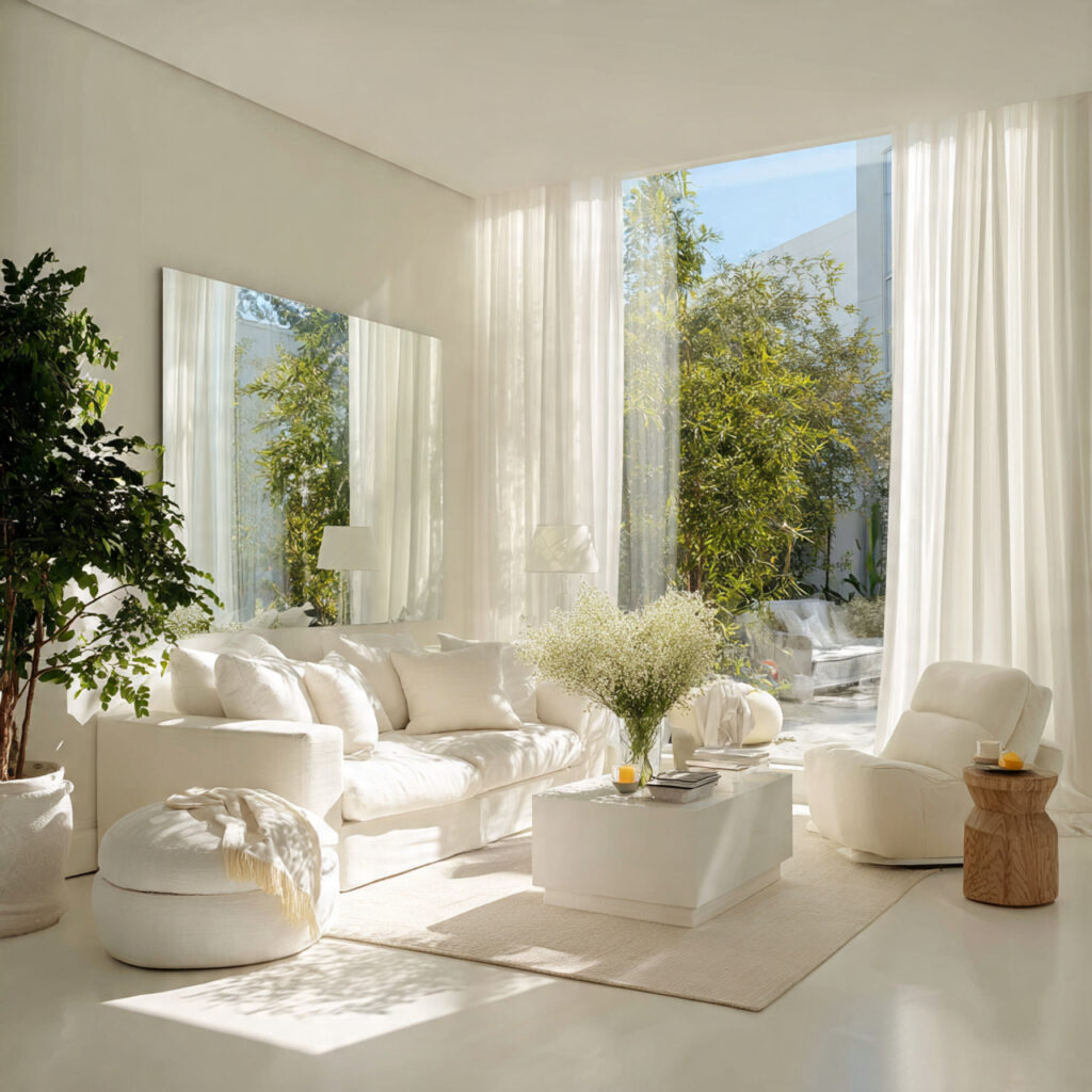 27 Genius White Living Room Ideas for Cozy, Chic Spaces 17 Maximizing Natural Light