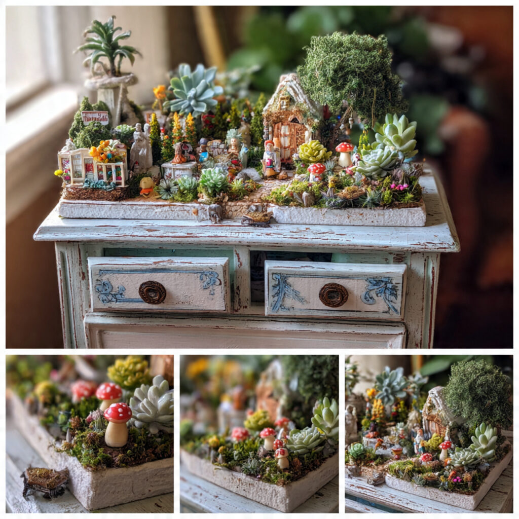 Miniature Indoor Garden Beds