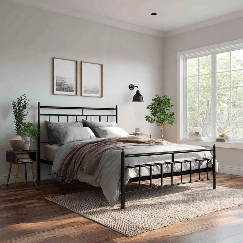 27 Best Bedroom Headboard Ideas for Every Style 7 Minimalist Metal Headboards Ideas