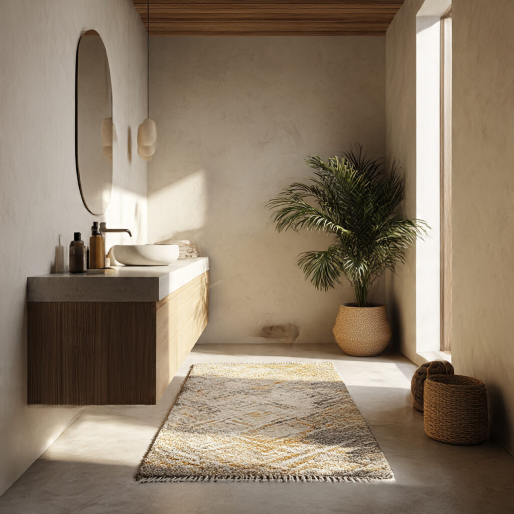 Minimalist boho styling