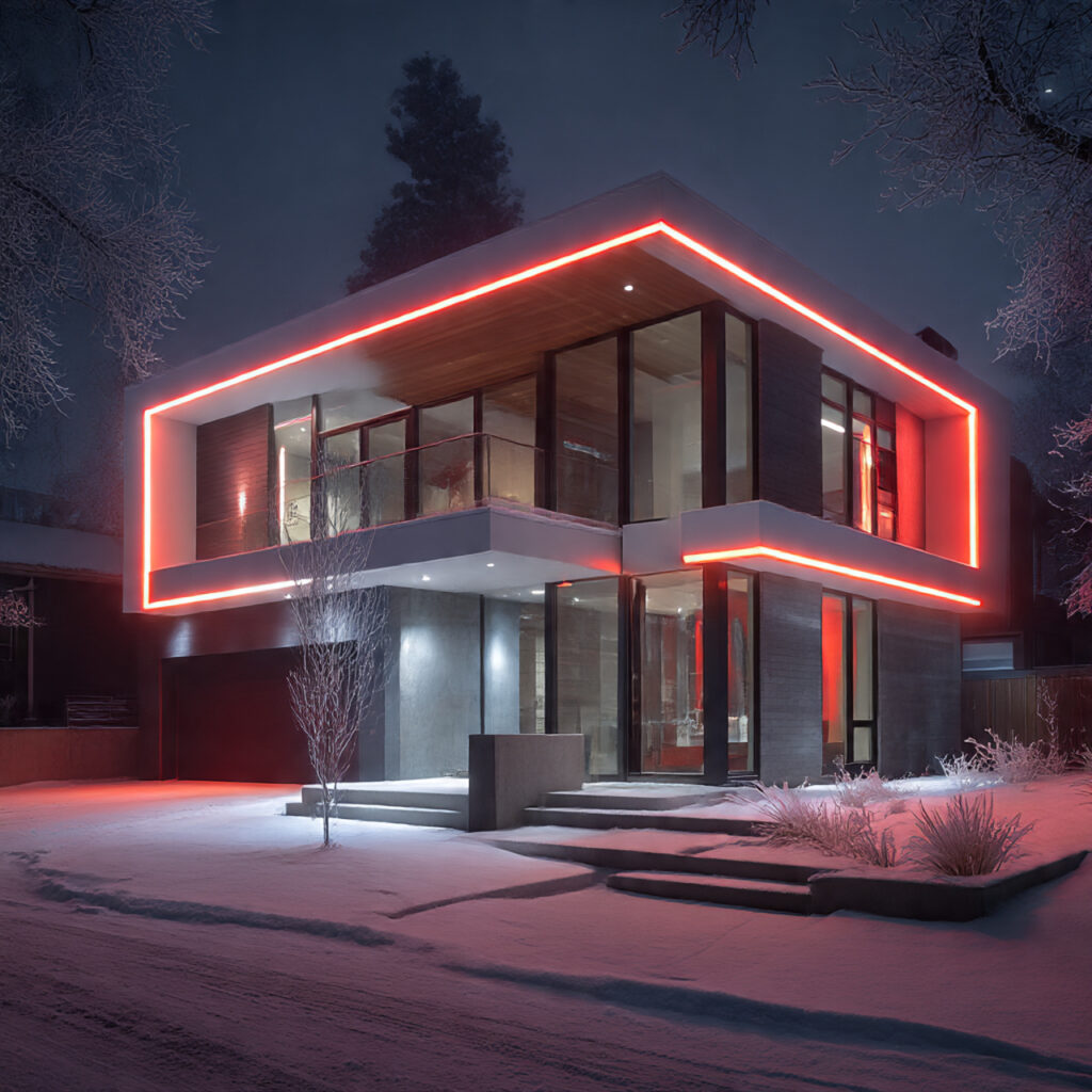 Red and White Christmas Lights for Elegant Holiday Decor 11 Modernizing the Classic Red and White Look