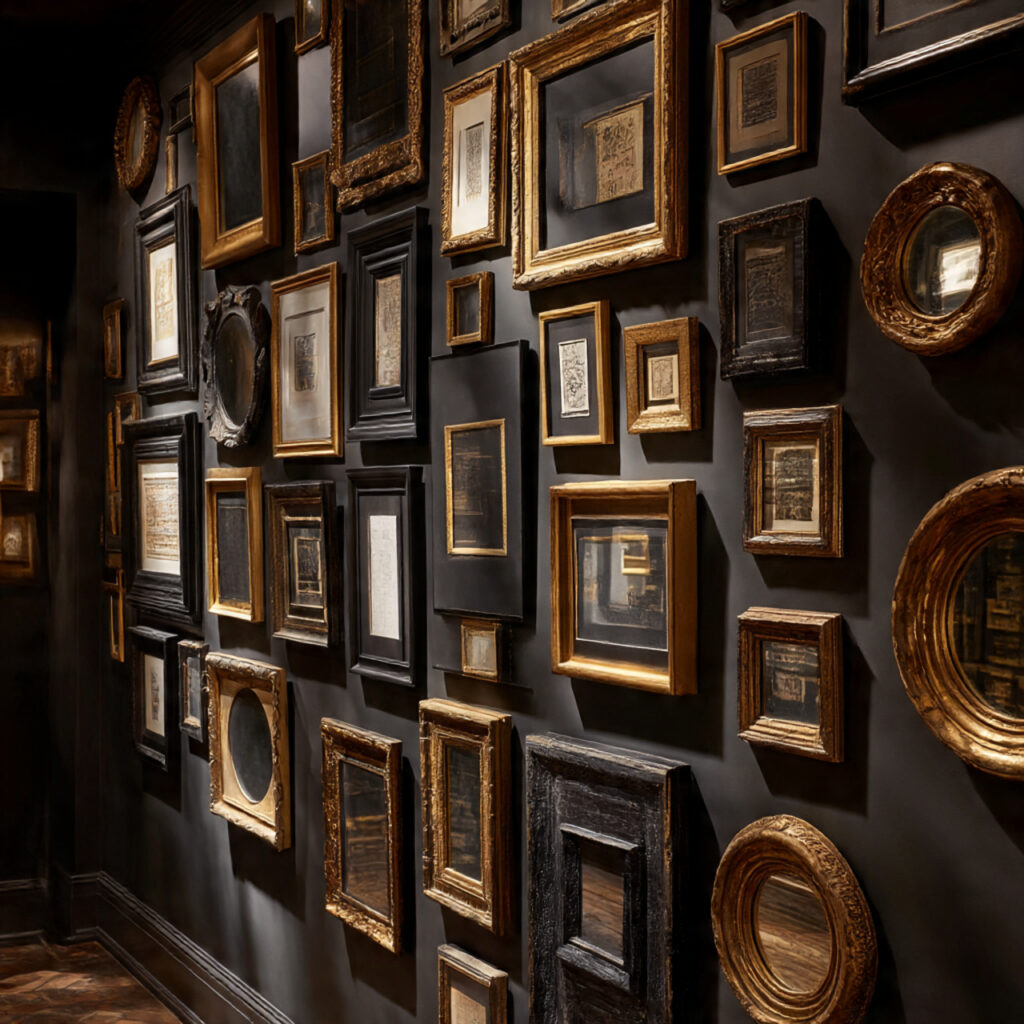 Complete Blog Post Draft: Cozy Moody Bedroom Design 14 Moody Gallery Wall Layouts