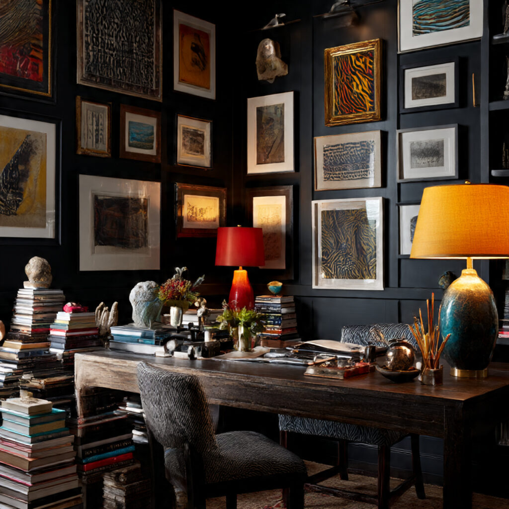 Moody Maximalist Decor