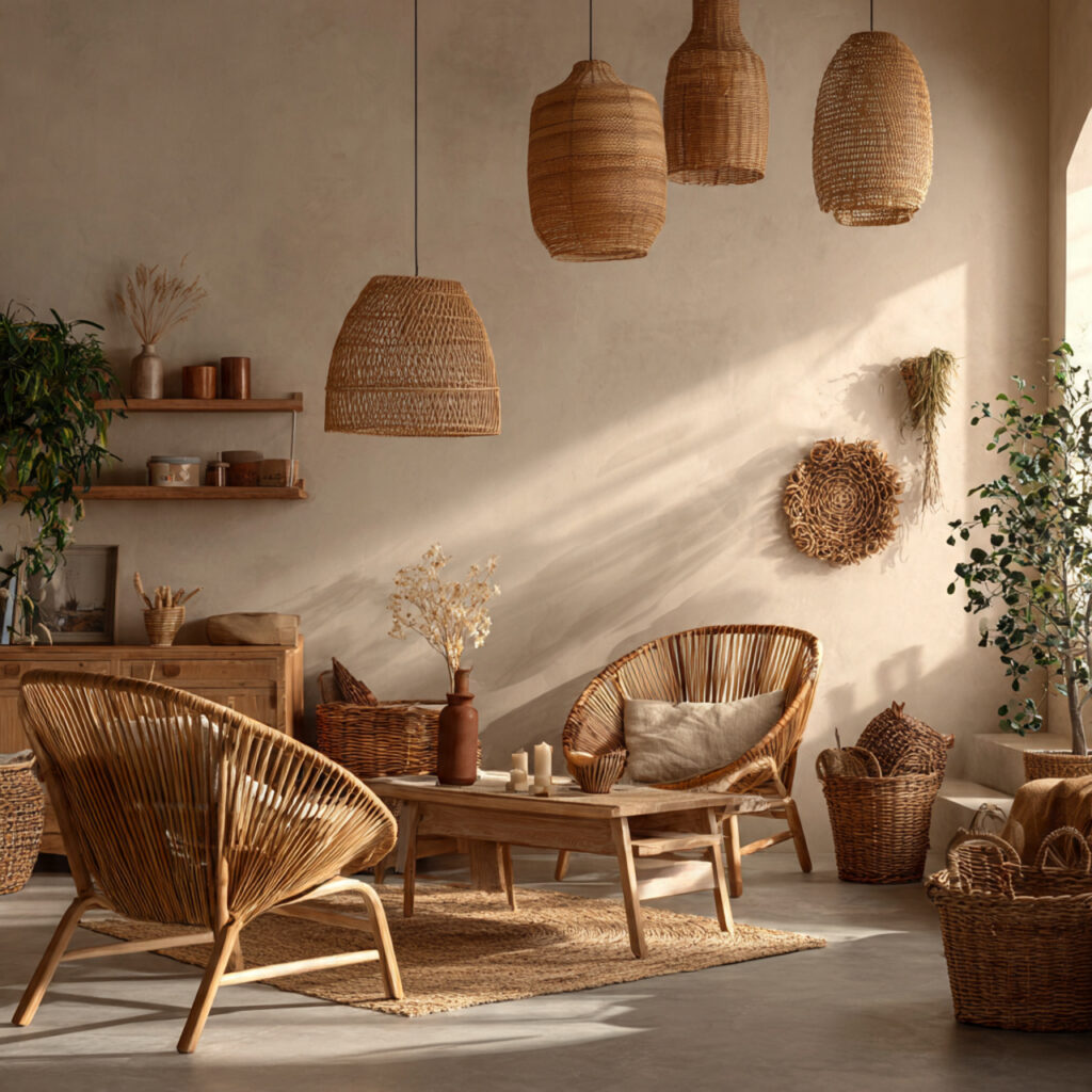 Natural Rattan Decor