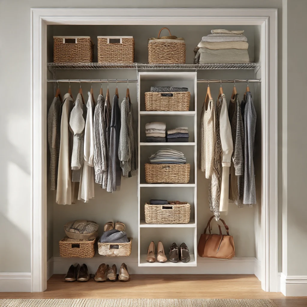 Organization Ideas for Small Closets