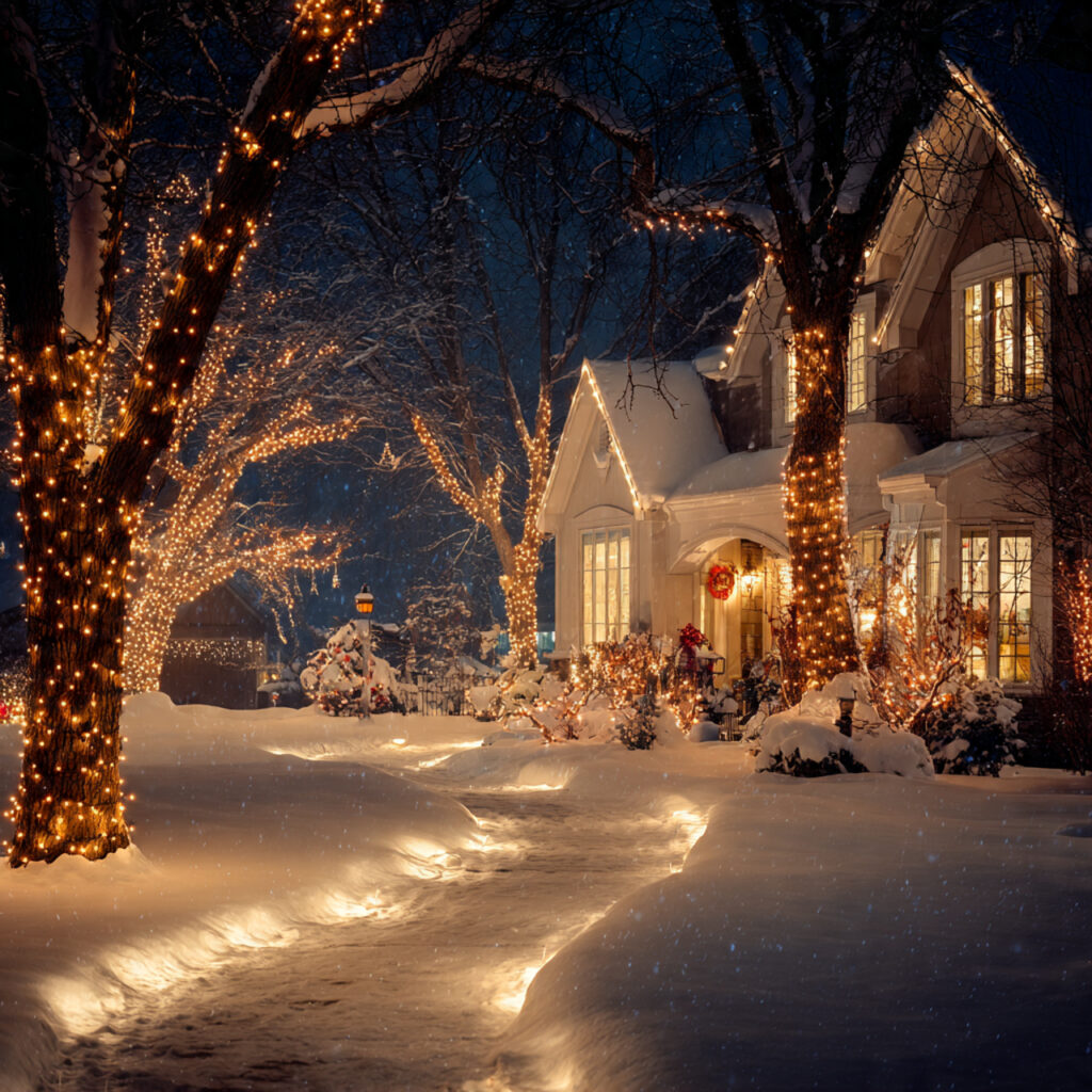 Outdoor Christmas Lighting Ideas