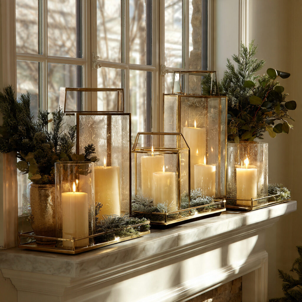 Pillar Candles and Lanterns