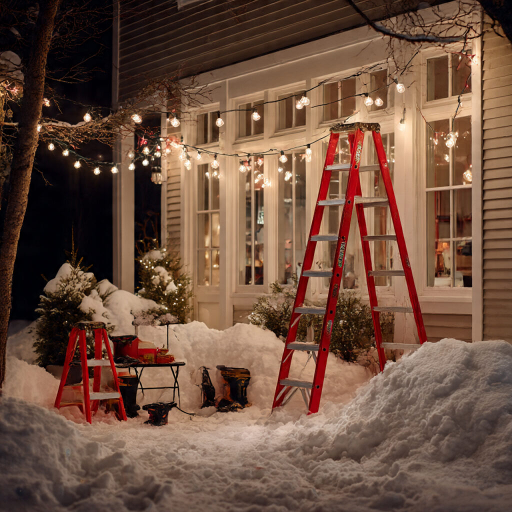 Red and White Christmas Lights for Elegant Holiday Decor 23 Red and White Lighting Safety Precautions