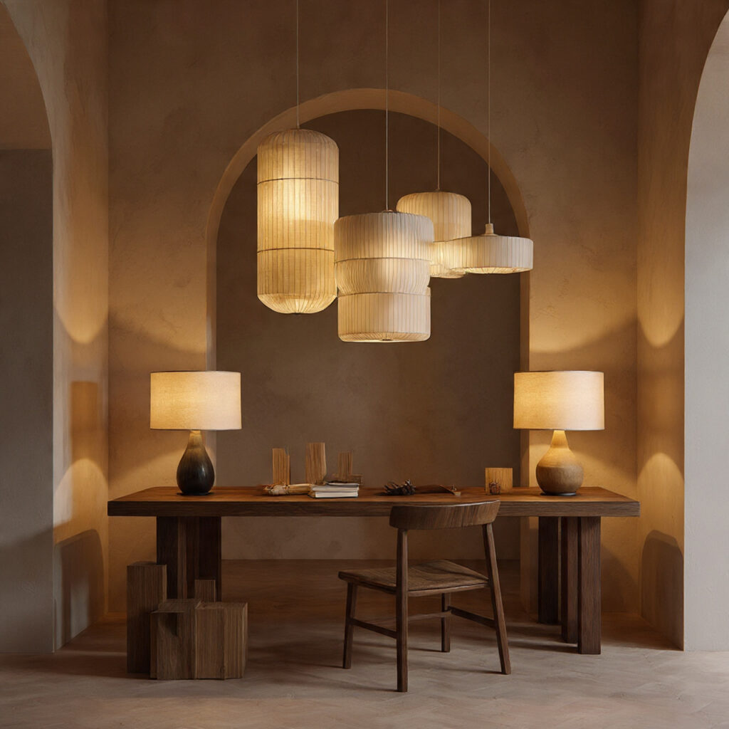 Create the Perfect Japandi Home Office Design 11 Scandinavian Lighting Fixtures