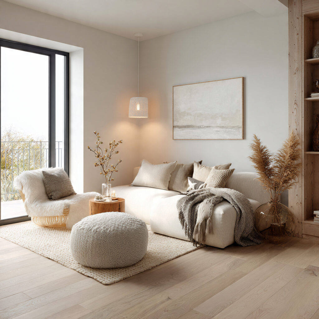 27 Genius White Living Room Ideas for Cozy, Chic Spaces 20 Scandinavian White Living Room Style