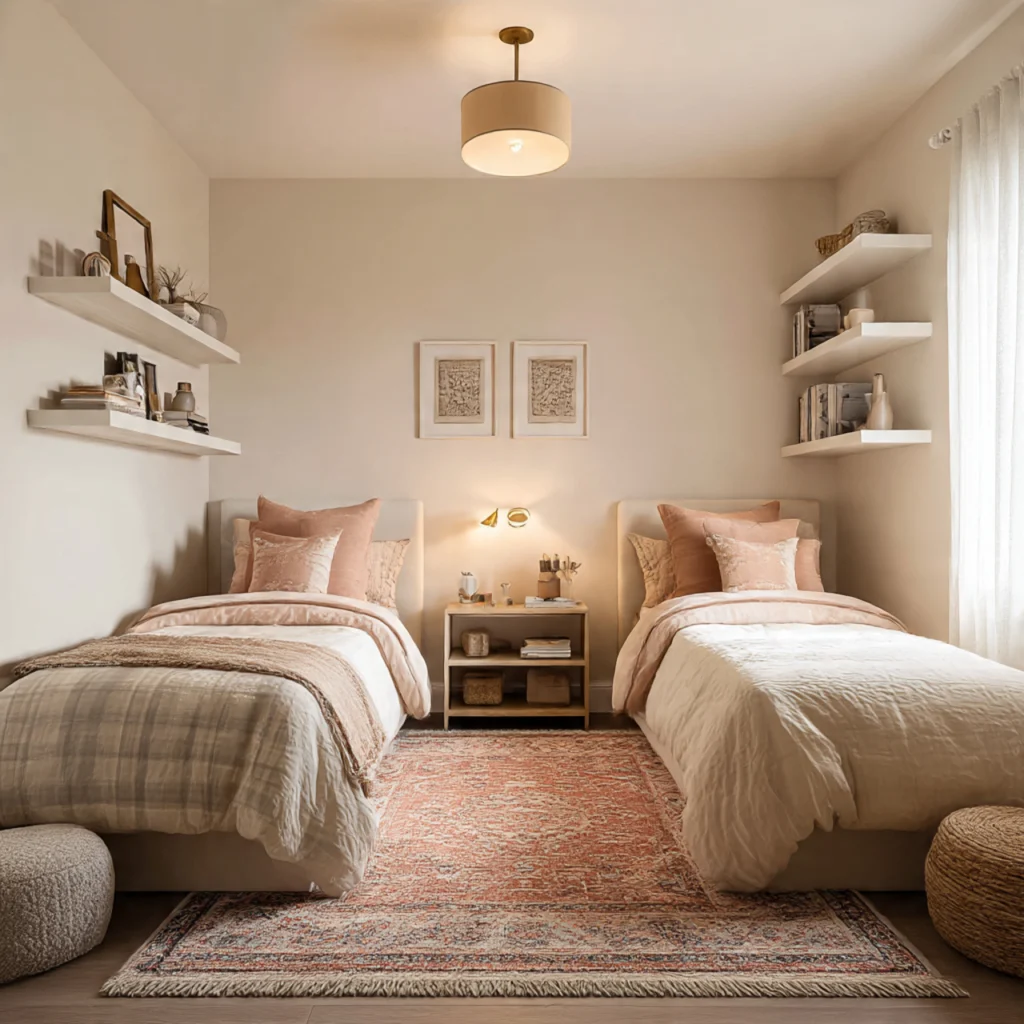 Shared Bedroom Layouts for Sisters 1