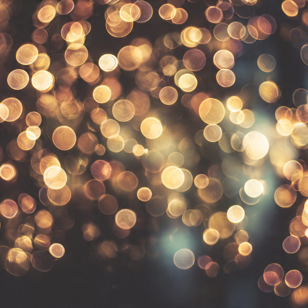 Simple Bokeh Effect Christmas Wallpapers