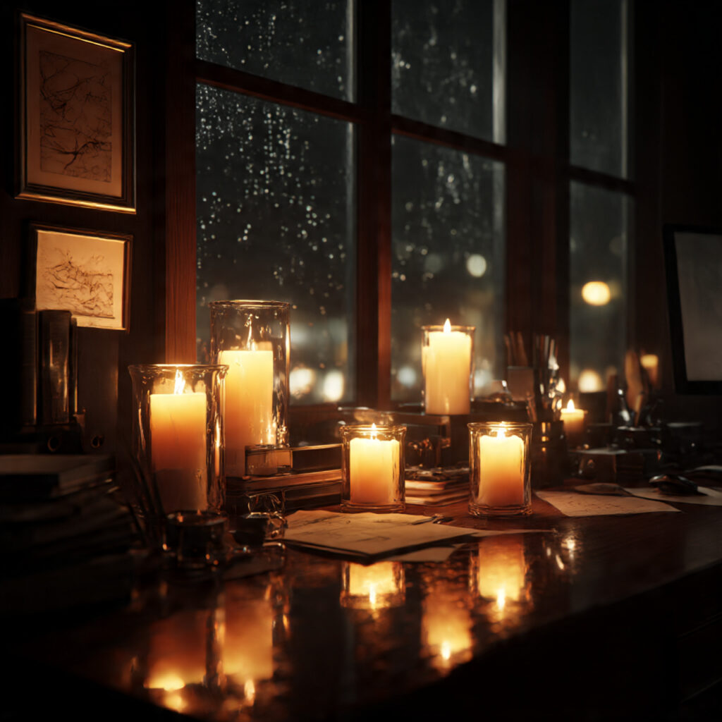 Soft Candlelight Accents