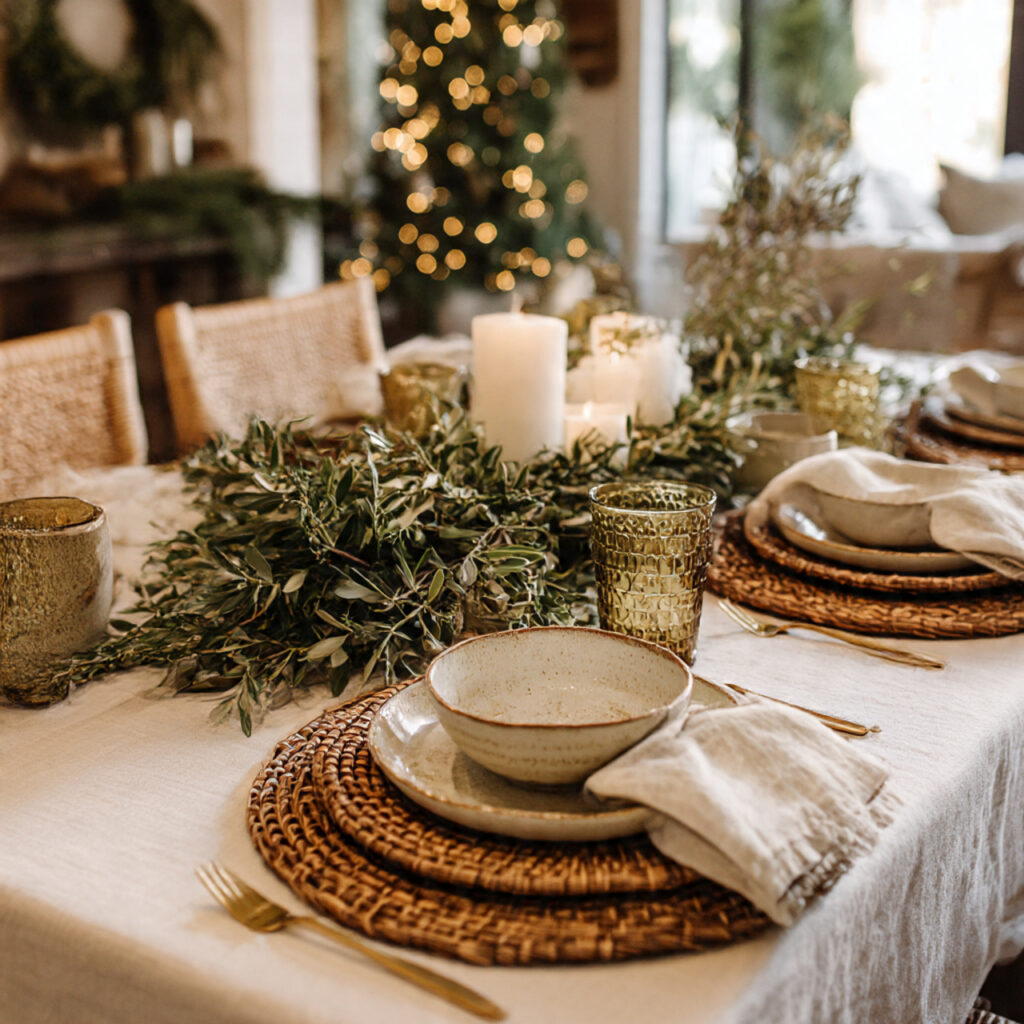 Soft Linen Table Settings 1
