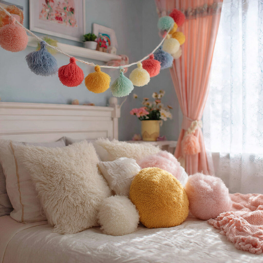 Tassel and Pom Pom Garlands