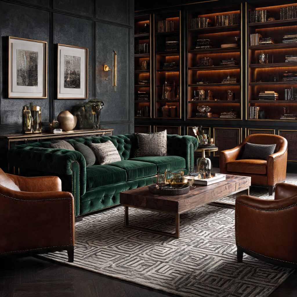 Textured Velvet Sofas 2