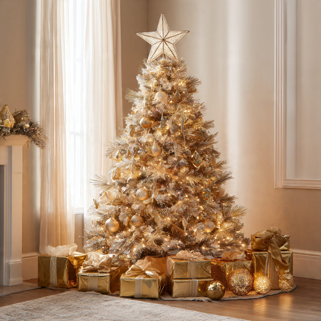 How to Decorate a Gold Christmas Tree Like a Pro 5 The Best Gold Christmas Tree Toppers