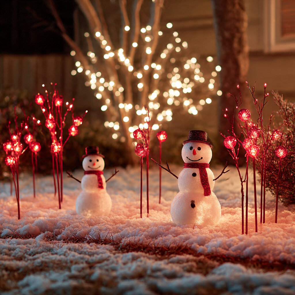 Red and White Christmas Lights for Elegant Holiday Decor 24 The Best Red and White Light Twinkle Patterns