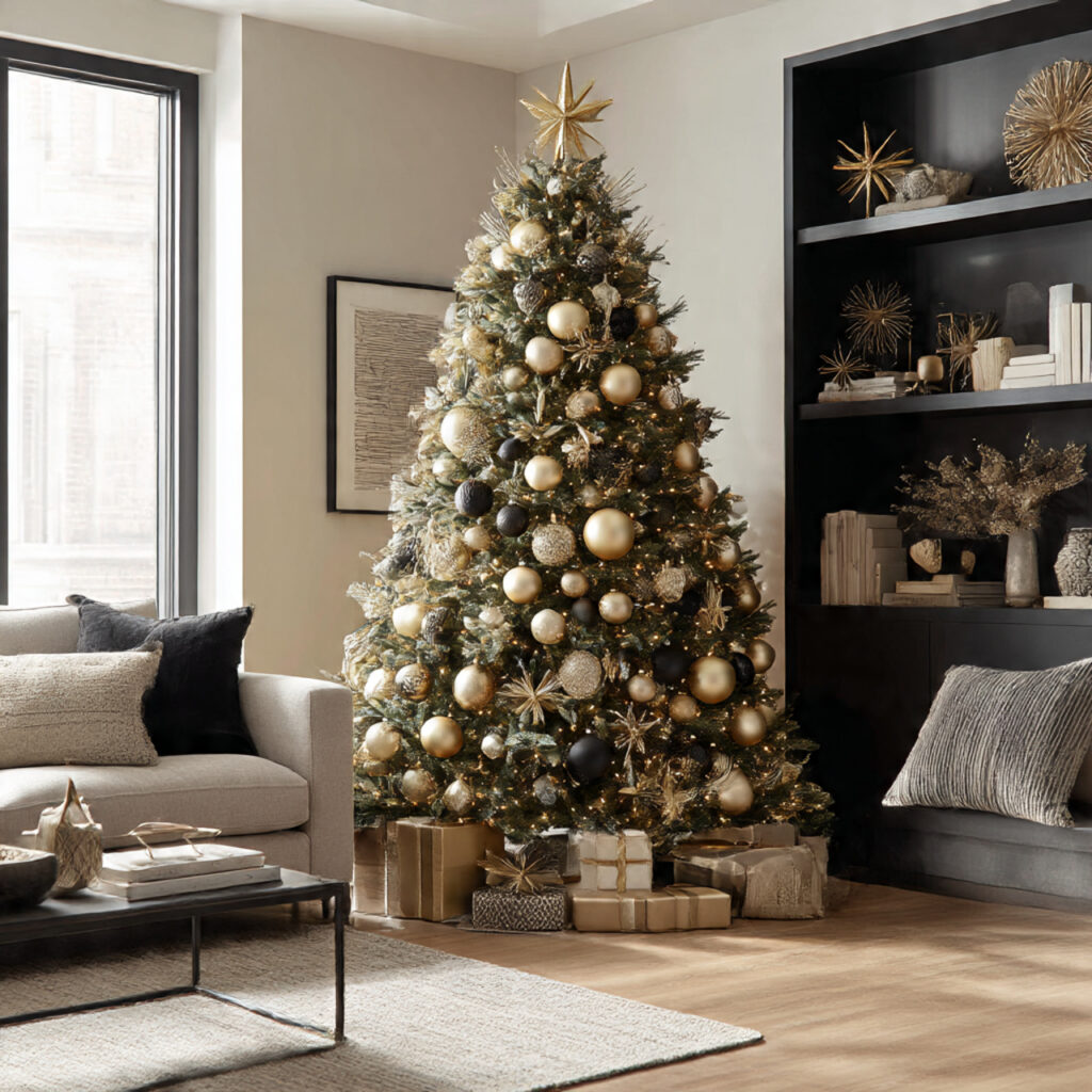 How to Decorate a Gold Christmas Tree Like a Pro 26 The Modern Aesthetic of Matte Gold Decor