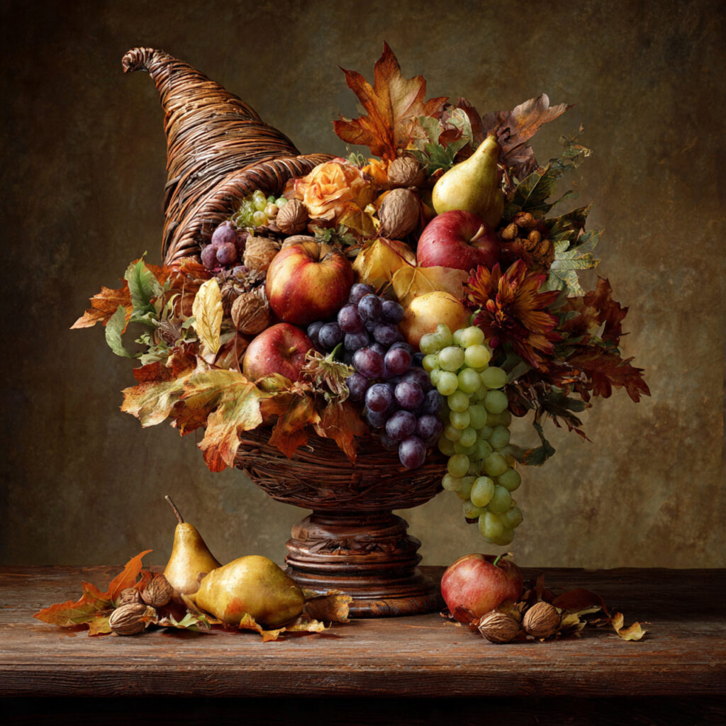 Traditional Cornucopia Arrangements