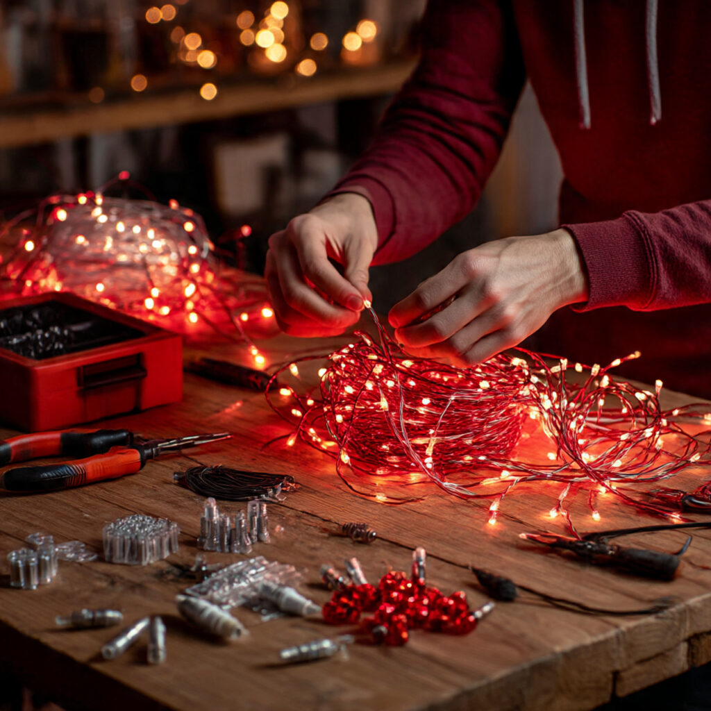 Red and White Christmas Lights for Elegant Holiday Decor 15 Troubleshooting Red and White Light String Issues
